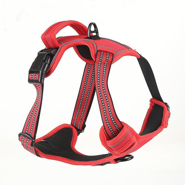 Dog Harness No Pull Breathable Reflective Pet Harness Vest null