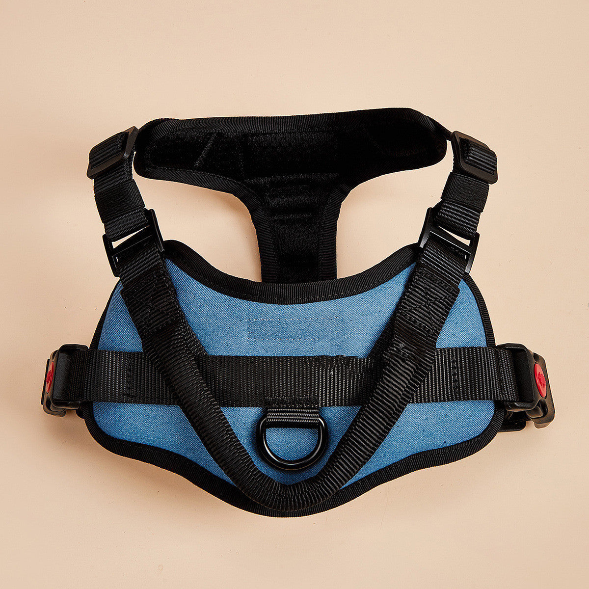 No pull dog harness soft padded adjustable reflective nylon pet vest in multiple colors and sizes
