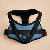 No pull dog harness soft padded adjustable reflective nylon pet vest in multiple colors and sizes