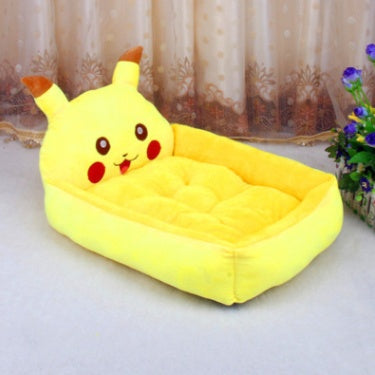 Kennel removable and washable teddy cartoon pet nest dog bed in various sizes for large dogs and golden retrievers