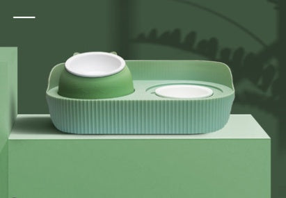 Pet Cat Bowl Ceramic Food Bowl Protect Cervical Spine Food Bowl Food Bowl null