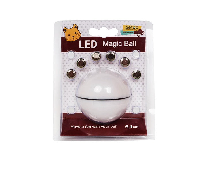 LED Laser Electronic Rolling Pet Funny Cat Toy Ball null