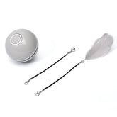 LED Laser Electronic Rolling Pet Funny Cat Toy Ball null