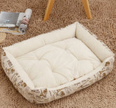 Kennel pet supplies large dog pet nest with Golden Retriever bed and autumn winter cotton mat