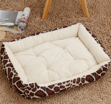 Kennel pet supplies large dog pet nest with cotton mat for Golden Retriever in autumn and winter