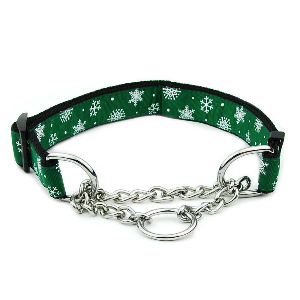 Cargo pet chain collar made of PP material, adjustable and suitable for all seasons dog use