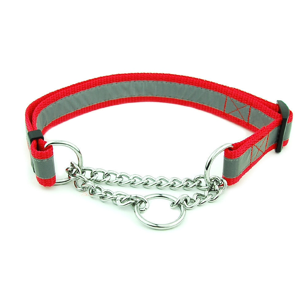 Adjustable Cargo Pet Chain Collar for dogs, made of durable PP material, suitable for all seasons