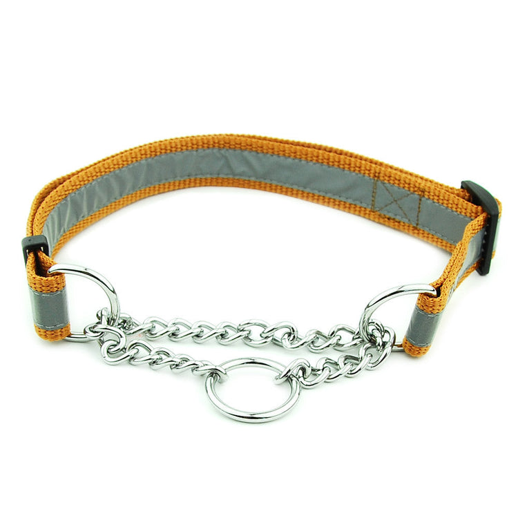 Adjustable Cargo Pet Chain Collar for dogs made of durable PP material