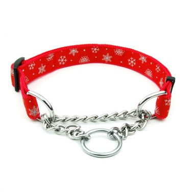 Adjustable Cargo Pet Chain Collar for dogs made of durable PP material