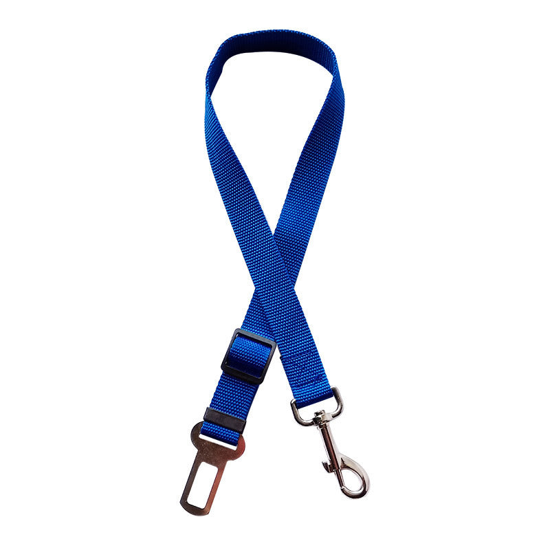 Adjustable Pet Cat Dog Car Seat Belt Pet Seat Vehicle Dog Harness Lead Clip Safety Lever Traction Dog Collars Dogs Accessoires Pets Products null