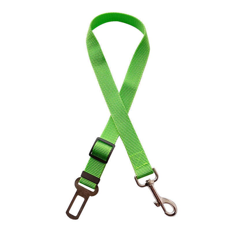 Adjustable Pet Cat Dog Car Seat Belt Pet Seat Vehicle Dog Harness Lead Clip Safety Lever Traction Dog Collars Dogs Accessoires Pets Products null