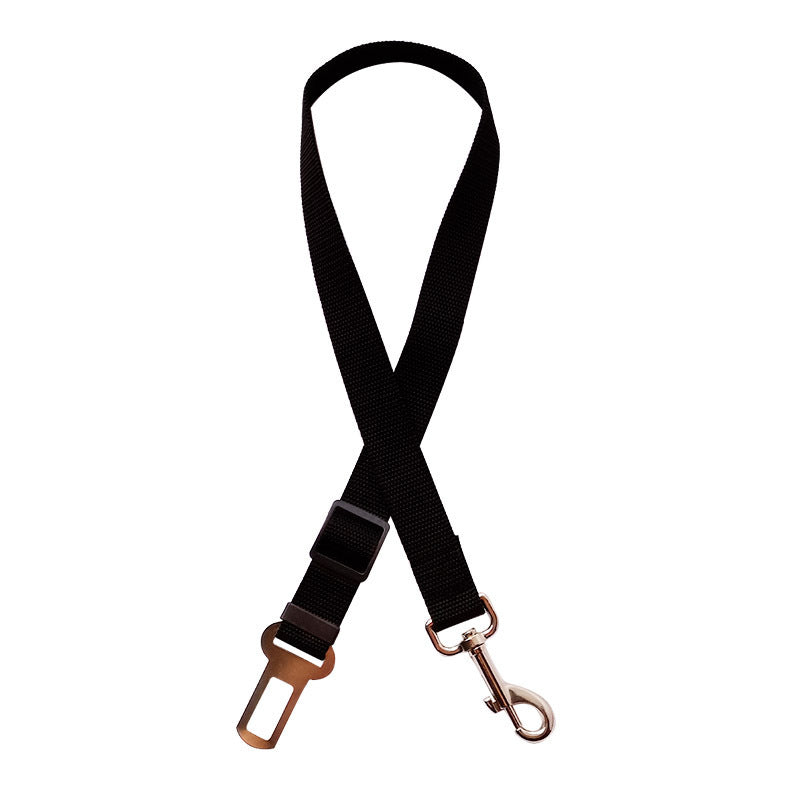 Adjustable Pet Cat Dog Car Seat Belt Pet Seat Vehicle Dog Harness Lead Clip Safety Lever Traction Dog Collars Dogs Accessoires Pets Products null