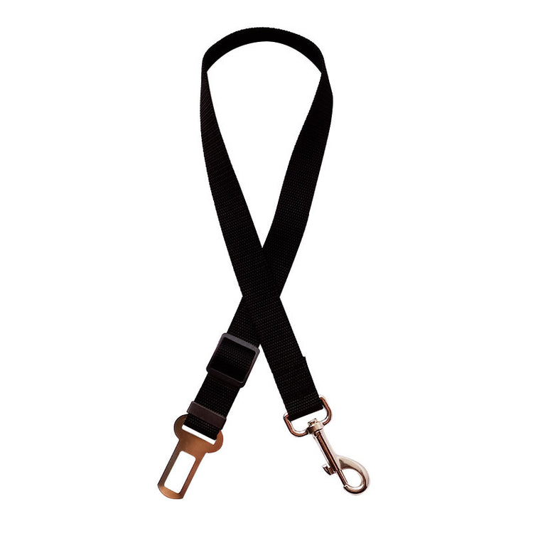 Adjustable Pet Cat Dog Car Seat Belt Pet Seat Vehicle Dog Harness Lead Clip Safety Lever Traction Dog Collars Dogs Accessoires Pets Products null