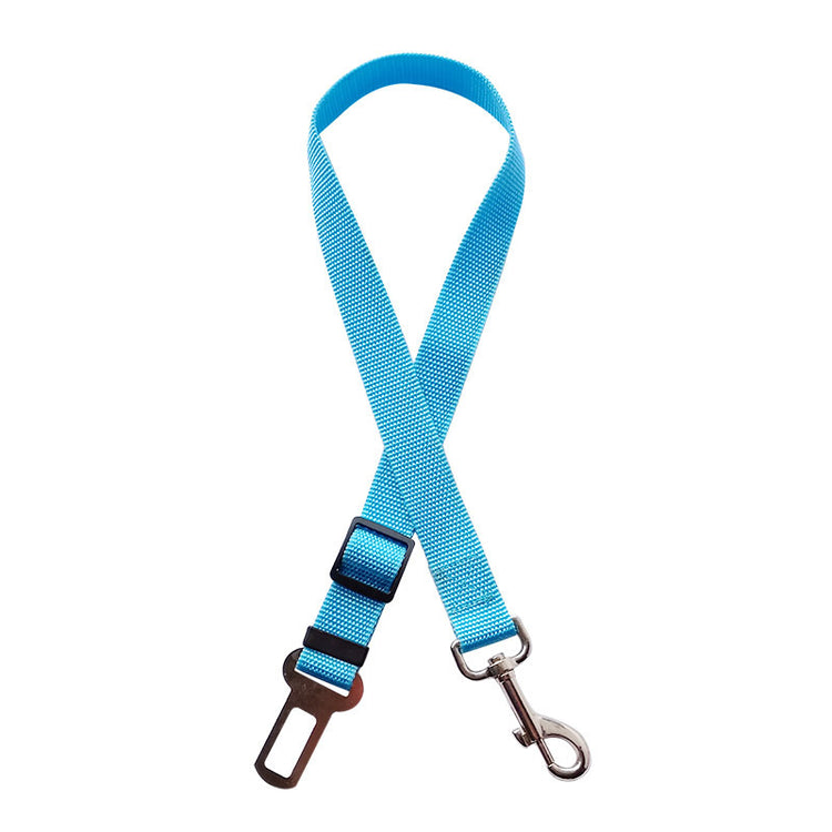 Adjustable Pet Cat Dog Car Seat Belt Pet Seat Vehicle Dog Harness Lead Clip Safety Lever Traction Dog Collars Dogs Accessoires Pets Products null