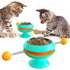 Rotatable Cat Toys Supplies With Catnip Interactive Training Toys For Cats Kitten Cat Accessories Pet Products null