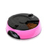 Pet automatic feeding machine with multiple food slots and programmable timer