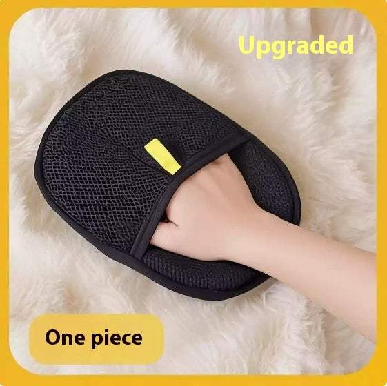 Pet Hair Remover Mitt Pet Hair Remover Gloves Deshedding Brush Glove For Dog Cat Rabbit With Long Short Curly Hair null