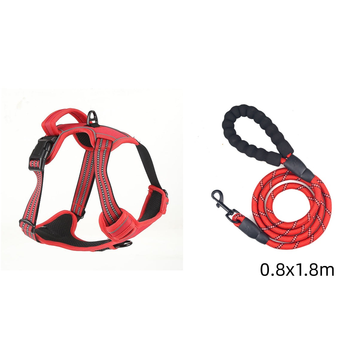 Dog Harness No Pull Breathable Reflective Pet Harness Vest null