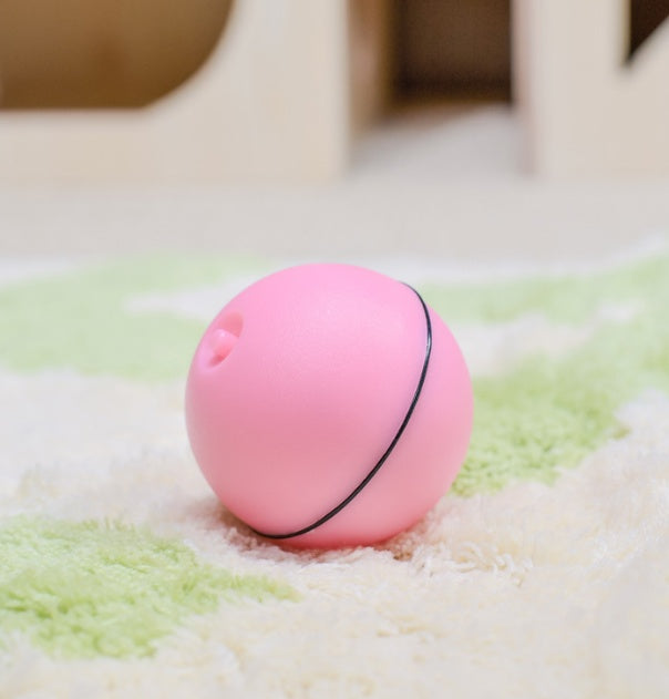 LED Laser Electronic Rolling Pet Funny Cat Toy Ball null