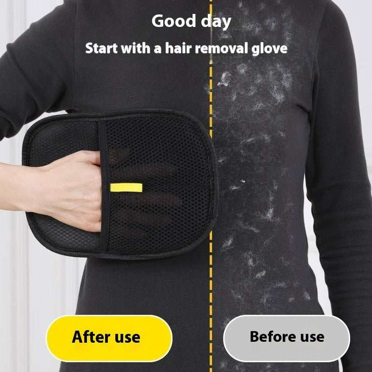 Pet Hair Remover Mitt Pet Hair Remover Gloves Deshedding Brush Glove For Dog Cat Rabbit With Long Short Curly Hair null