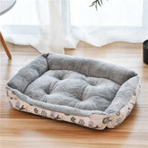 Kennel pet supplies large dog bed with Golden Retriever on autumn winter cotton mat