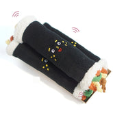 Plush Tibetan pet hidden food toys shaped like seaweed rice balls