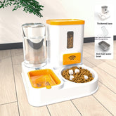 Universal pet feeding and drinking station bowl made of durable PP material