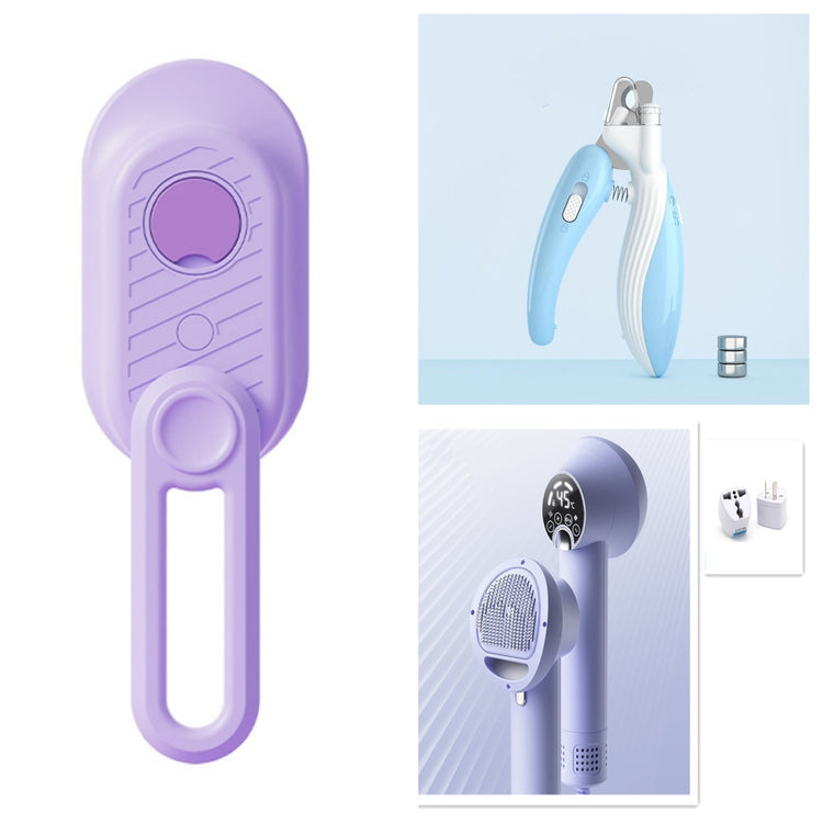 Pet Nail Clippers Dog Nail Clippers Cat Nail Clippers LED Electric Nail Grinder Pet Supplies LED Light Pet Nail Clippers null