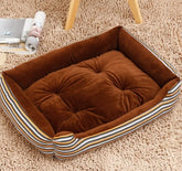 Large dog pet nest kennel pet supplies with Golden Retriever on cotton mat