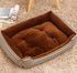 Large dog pet nest kennel pet supplies with Golden Retriever on cotton mat