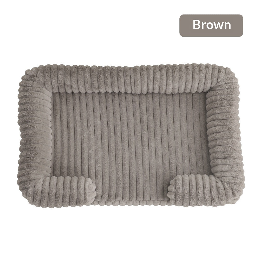 PetZen Warm Pet Bed Mat in soft fabric, available in multiple sizes and colors for dogs and cats