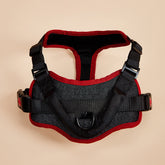 No pull dog harness reflective adjustable soft padded nylon chest strap in various colors and sizes