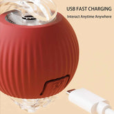 Rolling Ball Ball For Dogs Doggie Ball Interactive Dog Smart Ball Toy Interactive Cat Ball Toy 360  Smart Automatic Rolling Pet Ball null