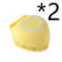 Silicone Dog Bath Massage Gloves Brush Pet Cat Bathroom Cleaning Tool Comb Brush For Dog Can Pour Shampoo Dog Grooming Supplies null