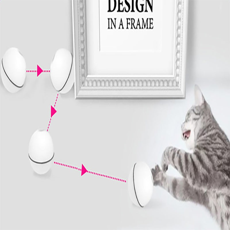 LED Laser Electronic Rolling Pet Funny Cat Toy Ball null