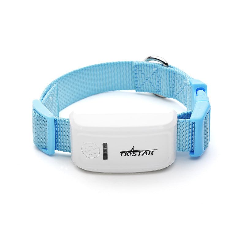 Compact cat GPS tracker device for pet location and real-time tracking with geofence and alerts