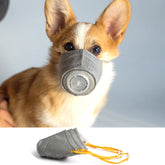 Dogs Anti-fog Haze Masks Anti Dust Gas Pollution Muzzle Dog Soft Face Cotton Mouth Mask Pet Respiratory PM2.5 Filter Pet Products null