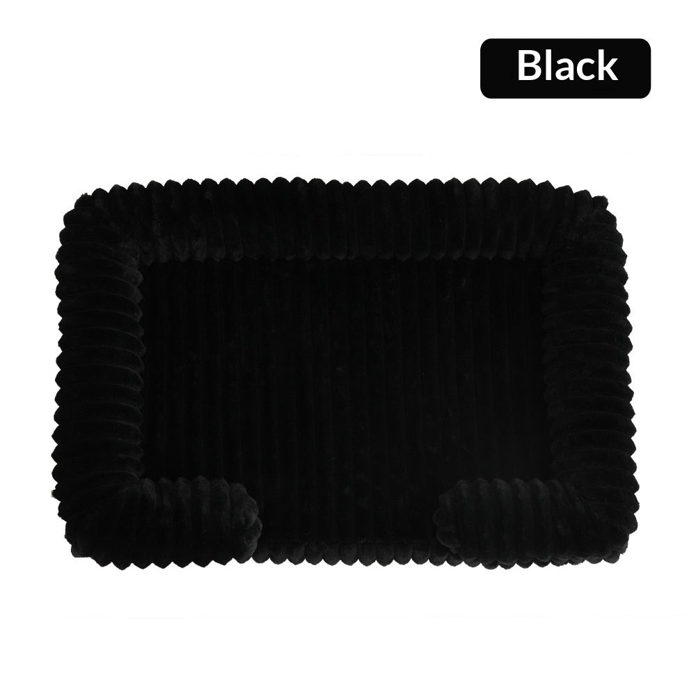 PetZen Warm Pet Bed Mat in soft fabric, machine-washable, available in multiple sizes and colors for dogs and cats