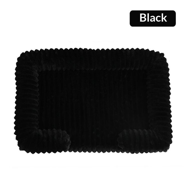 PetZen Warm Pet Bed Mat in soft fabric, machine-washable, available in multiple sizes and colors for dogs and cats