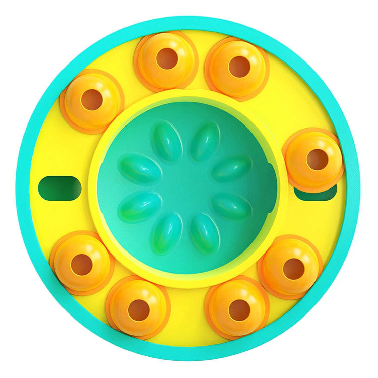1Pc Dog Puzzle Food Feeder Slow Feeding Bowl Interactive Toy Dog Treat Dispensing Toy For IQ Training Mental Enrichment For Small Medium Large Dog Cat null