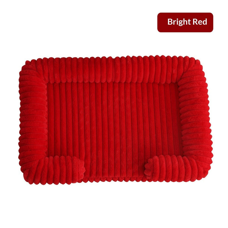 PetZen Warm Pet Bed Mat in soft fabric, available in multiple sizes and colors for dogs and cats