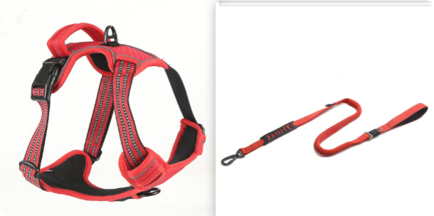 Dog Harness No Pull Breathable Reflective Pet Harness Vest null