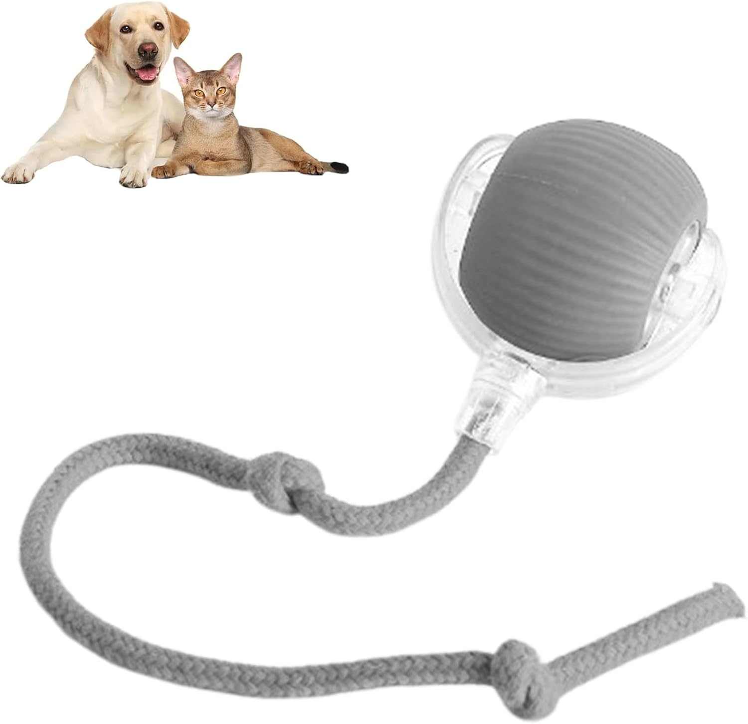 Rolling Ball Ball For Dogs Doggie Ball Interactive Dog Smart Ball Toy Interactive Cat Ball Toy 360  Smart Automatic Rolling Pet Ball null