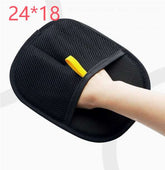 Pet Hair Remover Mitt Pet Hair Remover Gloves Deshedding Brush Glove For Dog Cat Rabbit With Long Short Curly Hair null