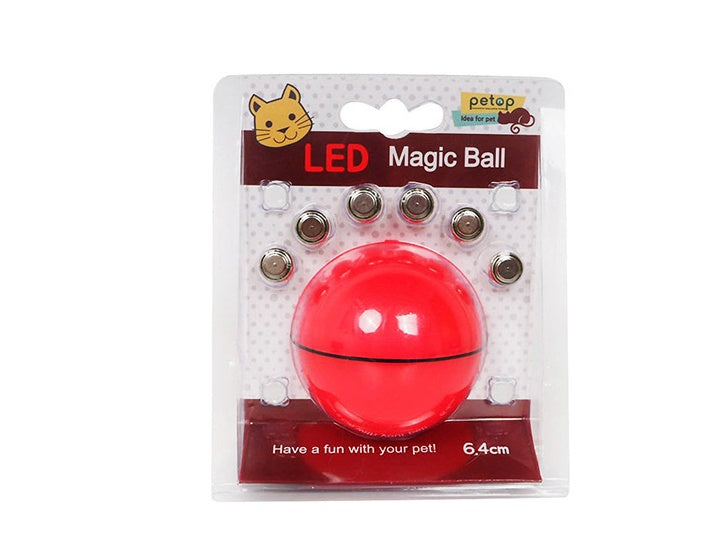 LED Laser Electronic Rolling Pet Funny Cat Toy Ball null