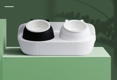 Pet Cat Bowl Ceramic Food Bowl Protect Cervical Spine Food Bowl Food Bowl null