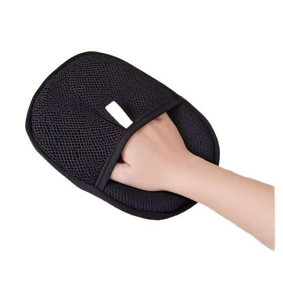 Pet Hair Remover Mitt Pet Hair Remover Gloves Deshedding Brush Glove For Dog Cat Rabbit With Long Short Curly Hair null