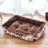 Kennel pet supplies large dog pet nest with Golden Retriever on autumn winter cotton mat