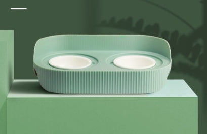 Pet Cat Bowl Ceramic Food Bowl Protect Cervical Spine Food Bowl Food Bowl null