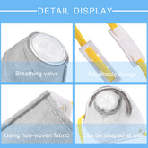Dogs Anti-fog Haze Masks Anti Dust Gas Pollution Muzzle Dog Soft Face Cotton Mouth Mask Pet Respiratory PM2.5 Filter Pet Products null